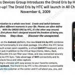 HTC Droid Eris Nov 6