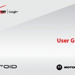 Motorola Droid User Guide 1