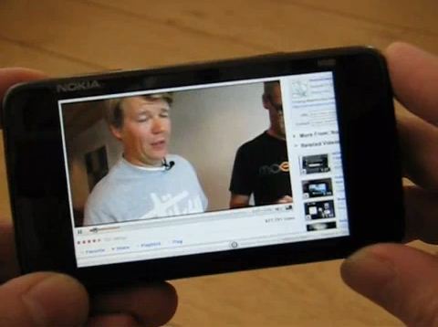 N900 Flash browser