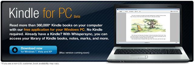 Kindle For PC Beta