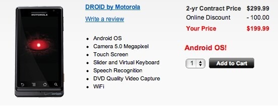 Motorola-Droid-sale
