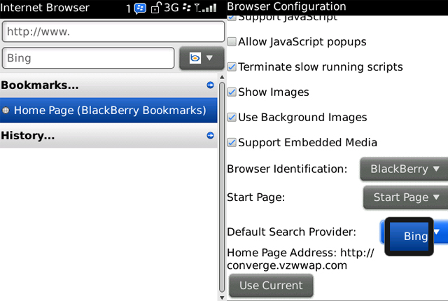 Bing-BlackBerry-Options Bing-BlackBerry-Options