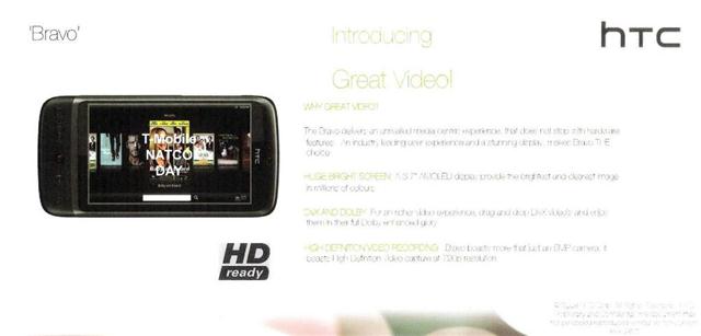 HTC Bravo HD (Small) HTC Bravo HD (Small)