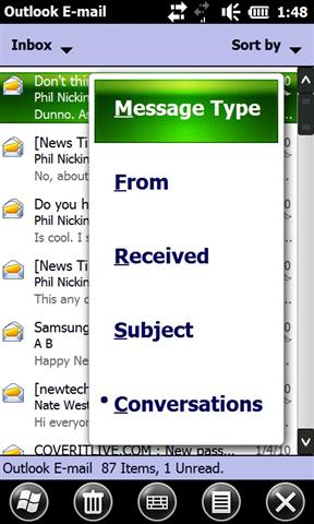 Outlook Mobile WM653