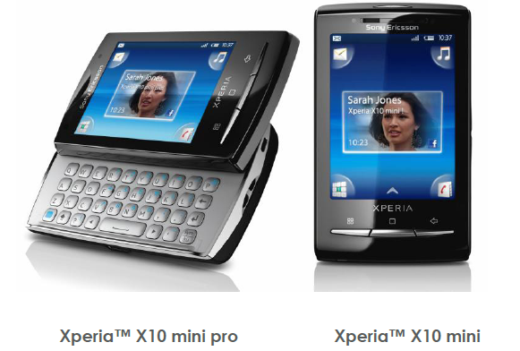 Xperia Mini & pro