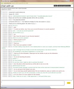 Sprint+Chat