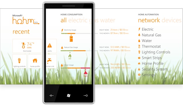 Hohm Windows Phone 7 Daylight