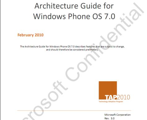 Windows Phone 7 Architecture Guide
