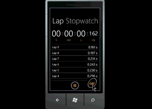 StopWatch WP7