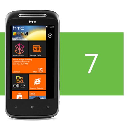 HTC 7 Mozart Orange