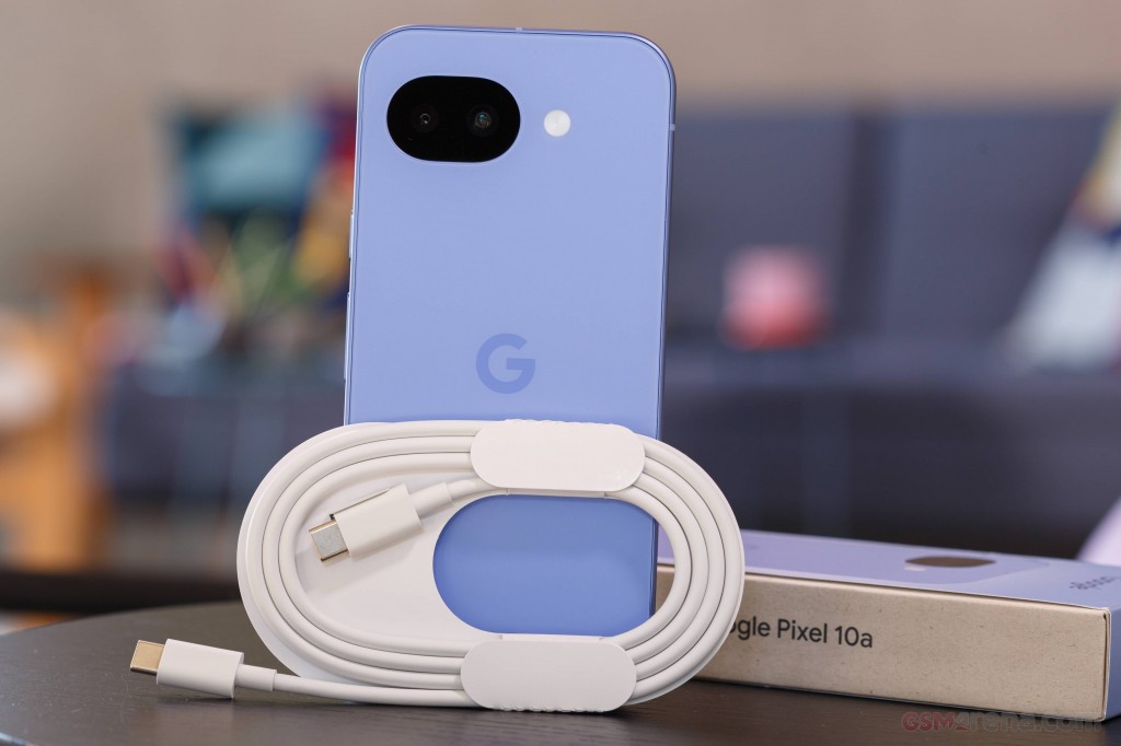 Google Pixel 10a lifestyle shot showing camera in use
