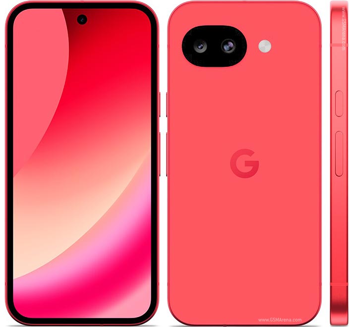 Google Pixel 10a front display view