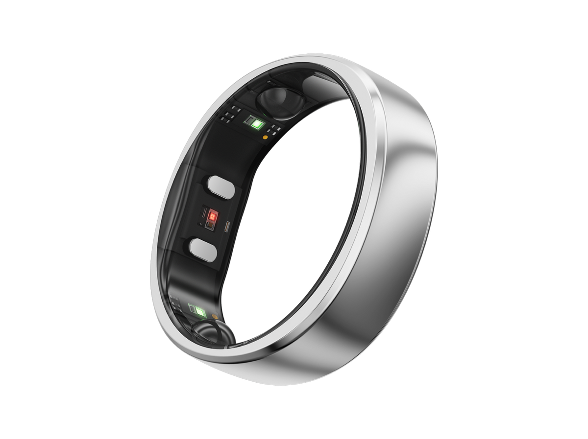 RingConn Gen 2 smart ring showing inner sensors