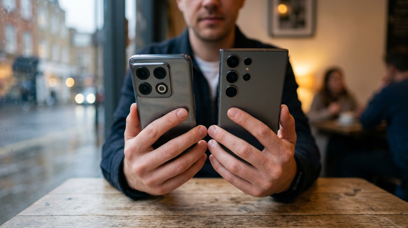 Samsung Galaxy S26 Ultra vs OnePlus 15T: Big Flagship or