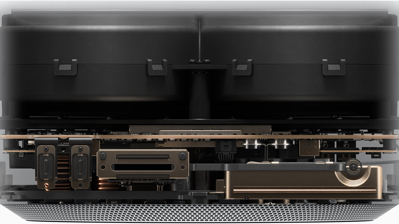 Apple Mac Studio official internal design image