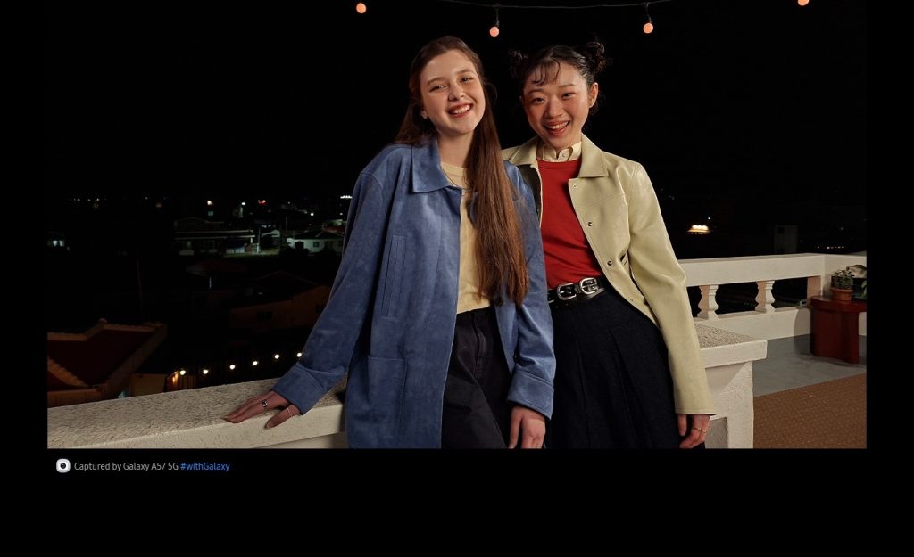 Samsung Galaxy A57 5G Nightography low-light camera