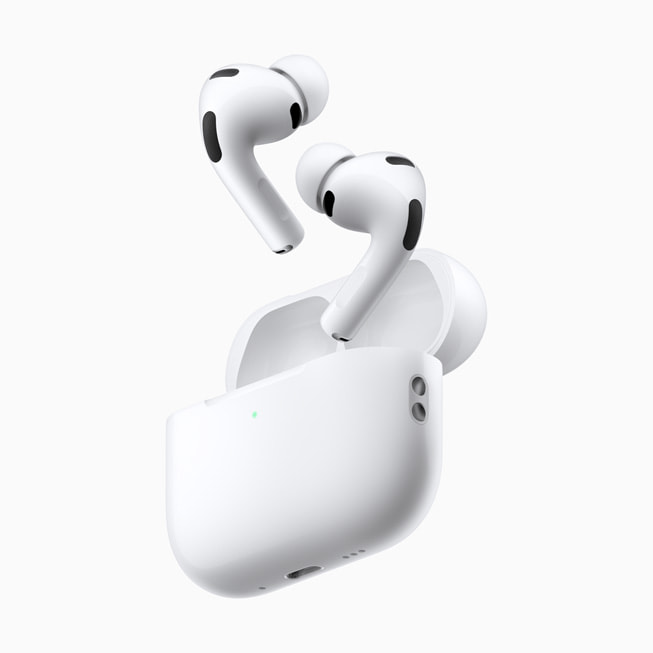 AirPods Max 2 lifestyle shot showing the headphones worn during a commute