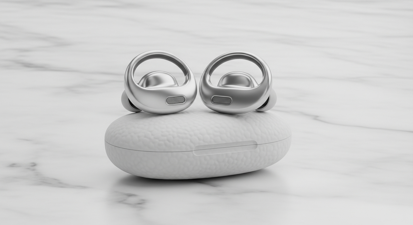 Bose Ultra Open Earbuds clip on open ear design running UK