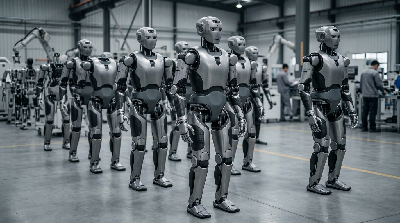 China Just Opened a Factory That Builds 10,000 Humanoid Robots a Year and the West Is Alre