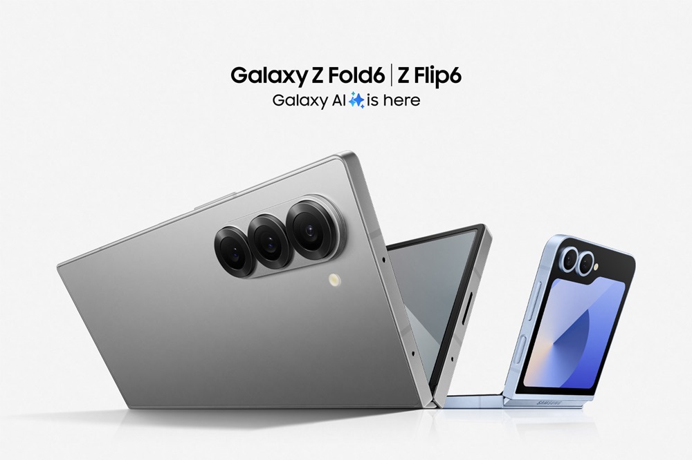Samsung Galaxy Z Fold6 and Z Flip6 devices