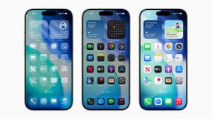 iOS 26 Home Screen customisation features on iPhone