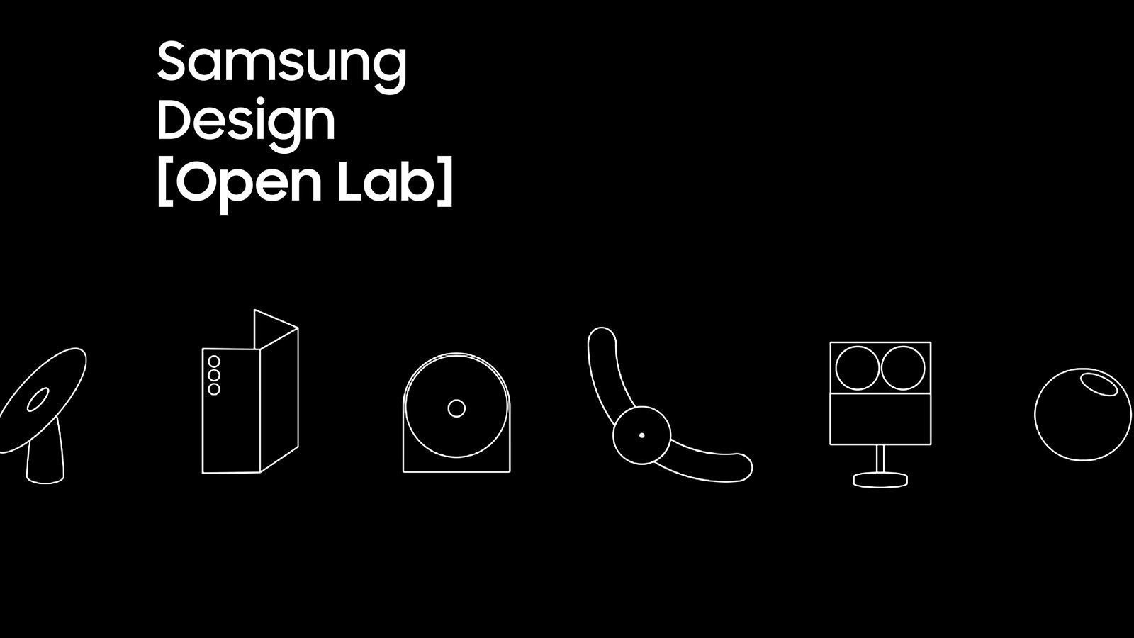 Samsung Project Luna concept in the Samsung Design Open Lab key visual