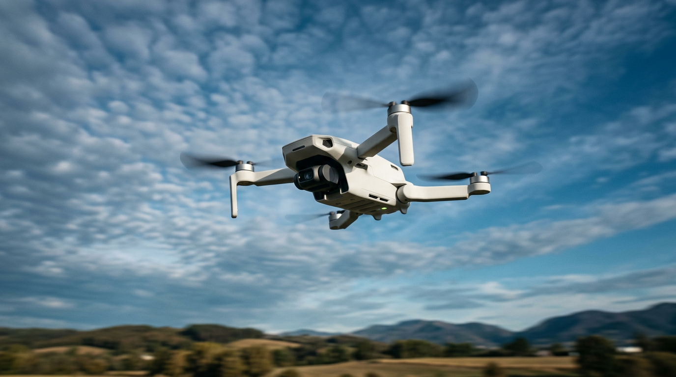 DJI Avata 2 cinewhoop drone in flight