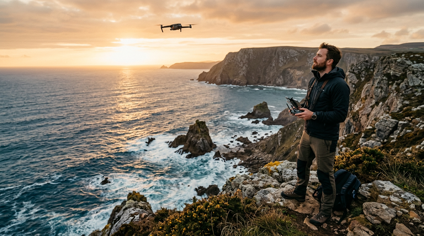 best camera drones under £500 in use