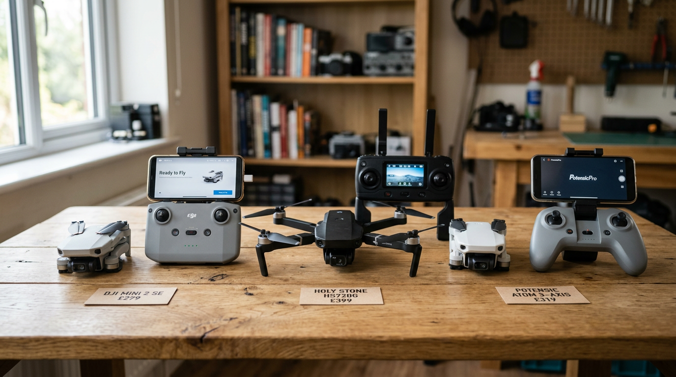 best camera drones under £500 lineup