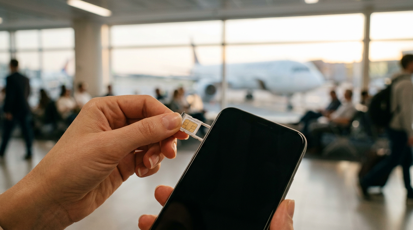 satellite messaging eSIM travel setup