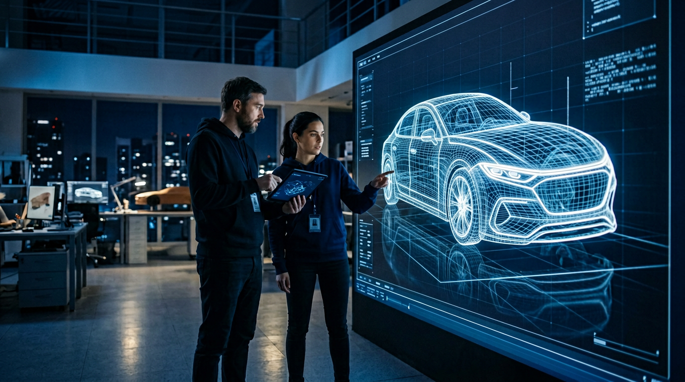 Sony Honda AFEELA EV design studio