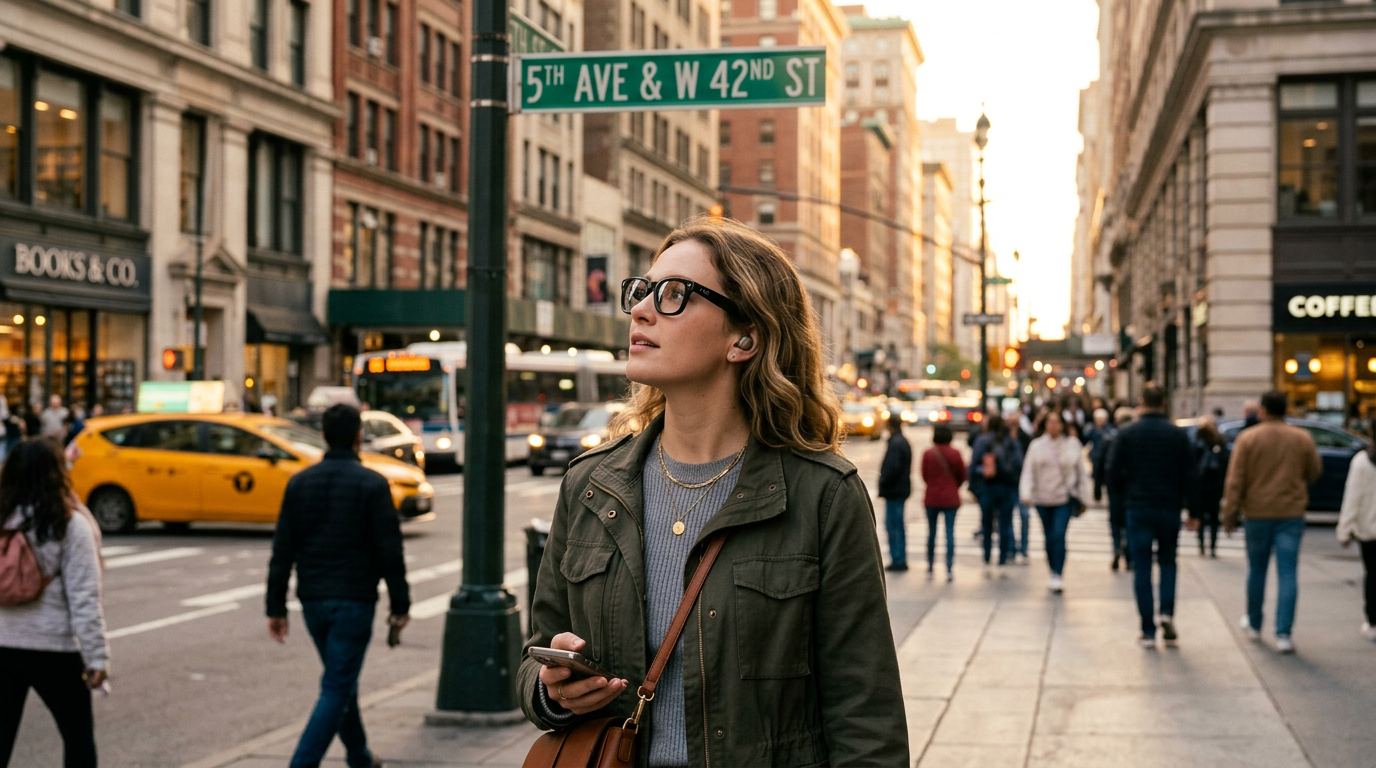 Meta Ray-Ban smart glasses outdoor use