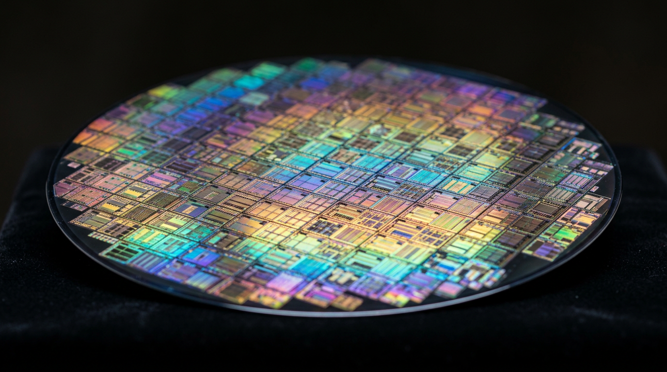 Silicon wafer Apple US chip manufacturing