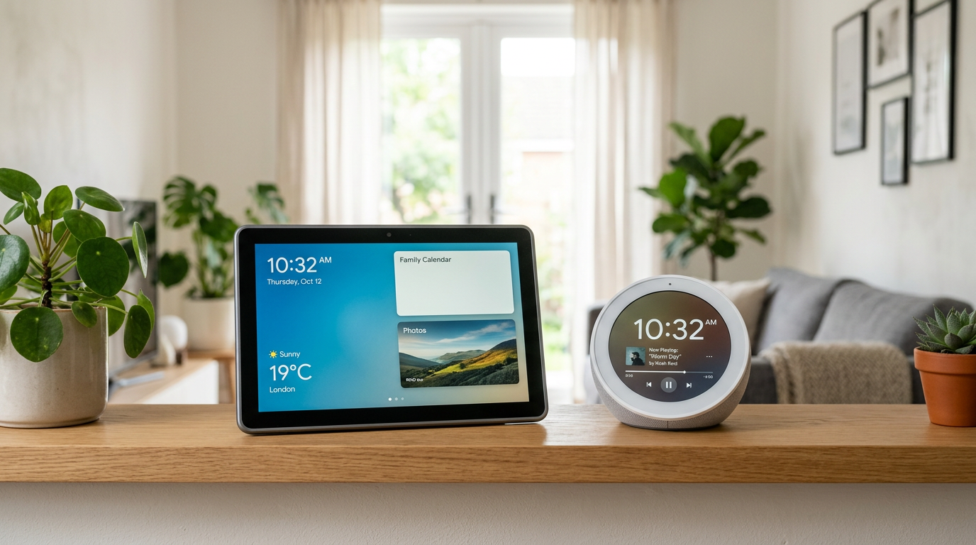 Echo Show 15 vs Nest Hub Max comparison