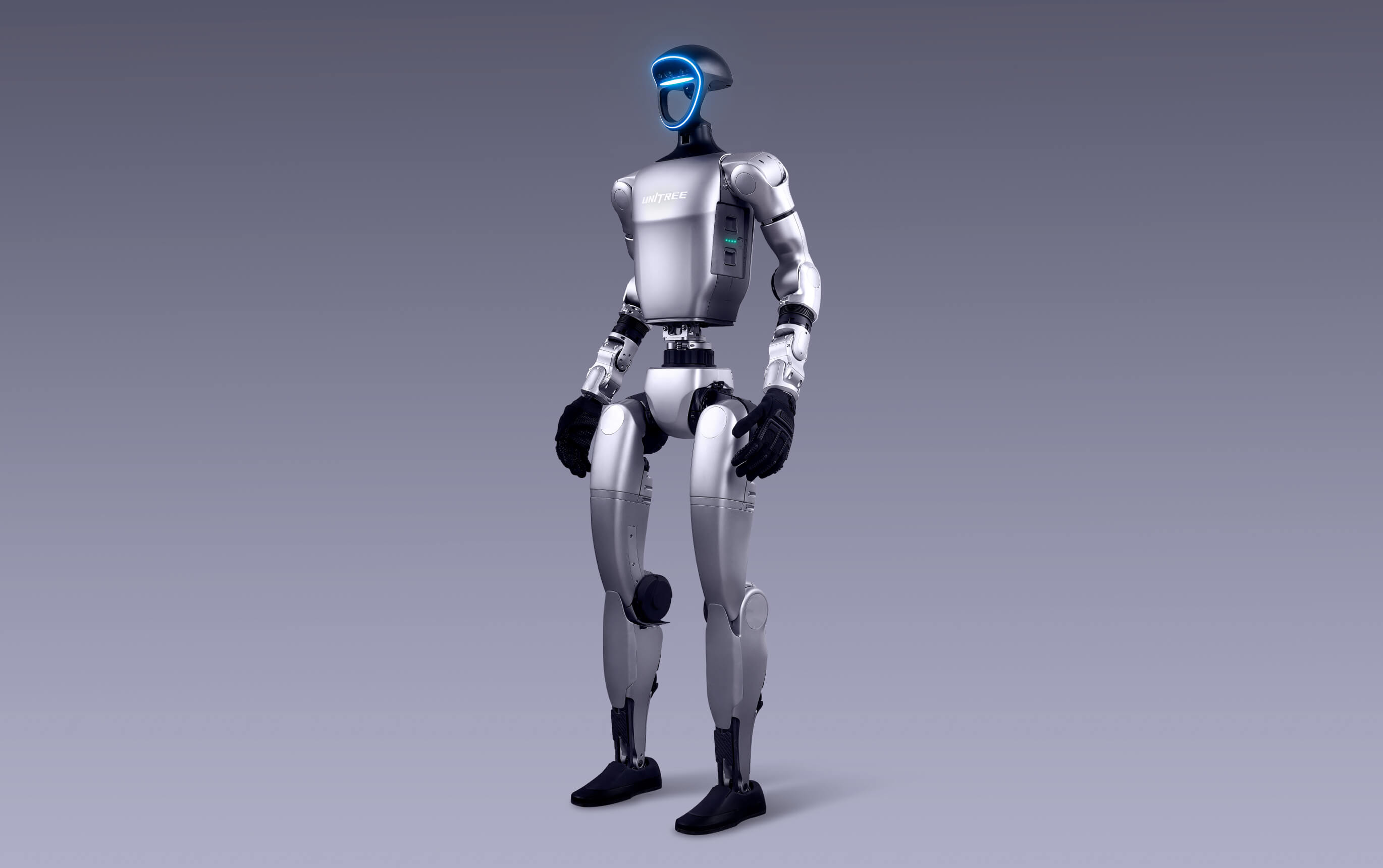 Humanoid robot navigating real-world environment. Image: Unitree