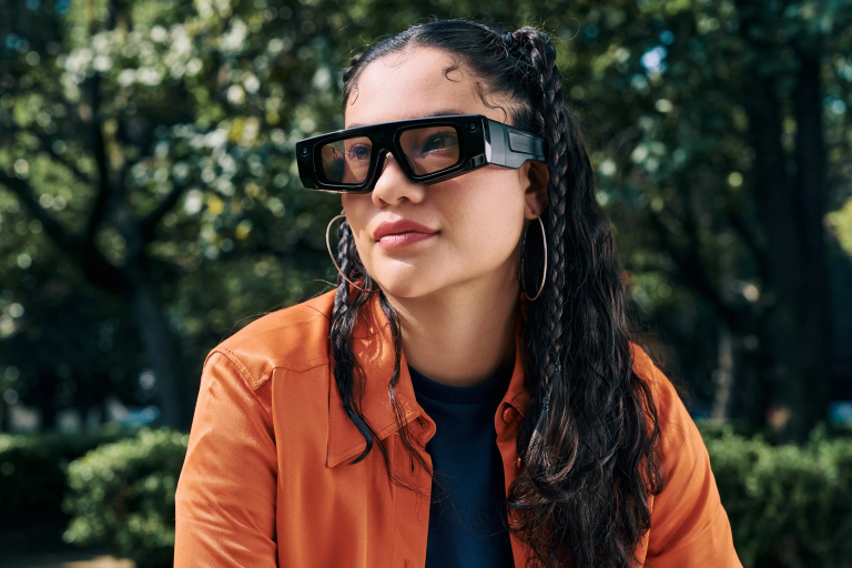 Snap Spectacles augmented reality glasses press image