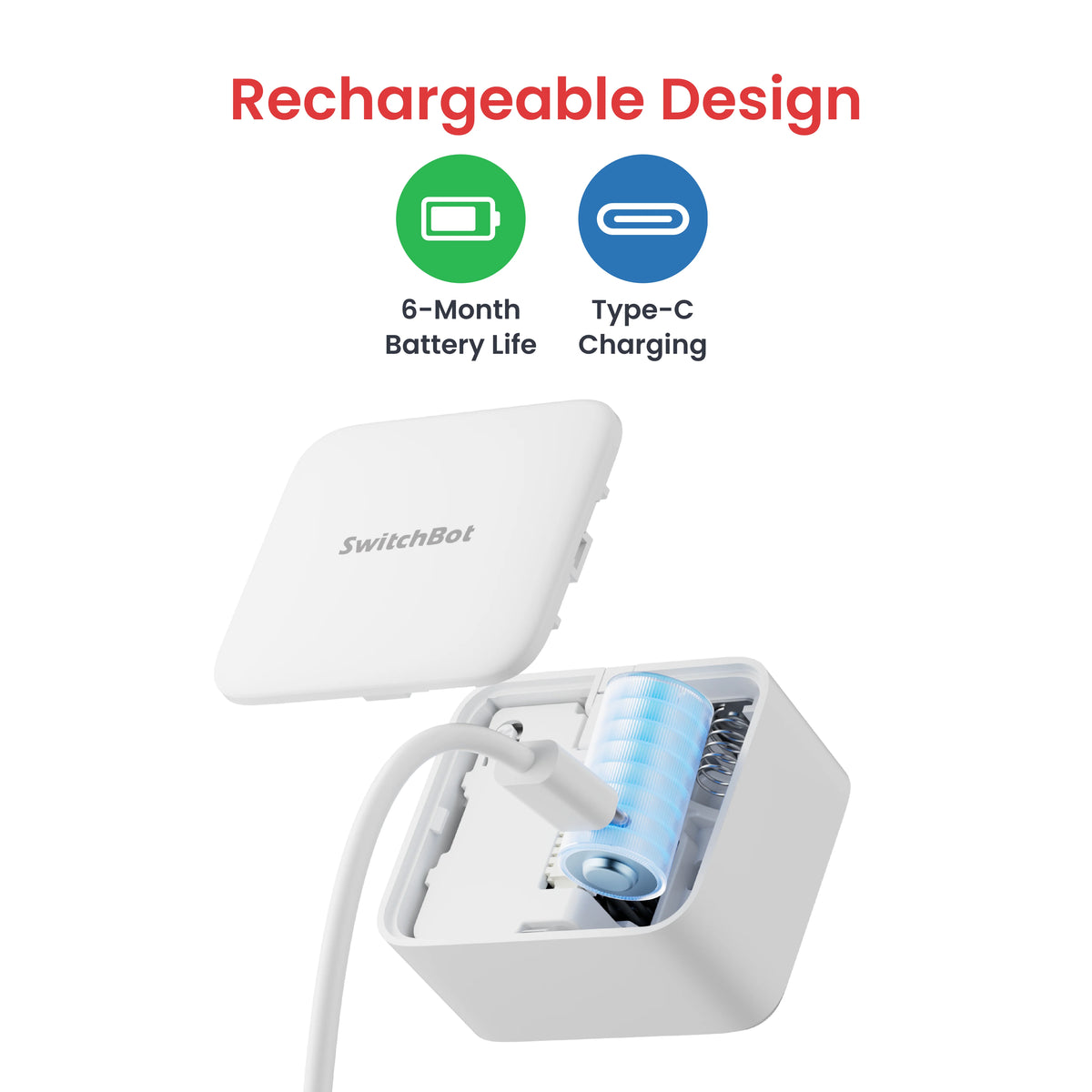 SwitchBot Bot Rechargeable feature image with use cases