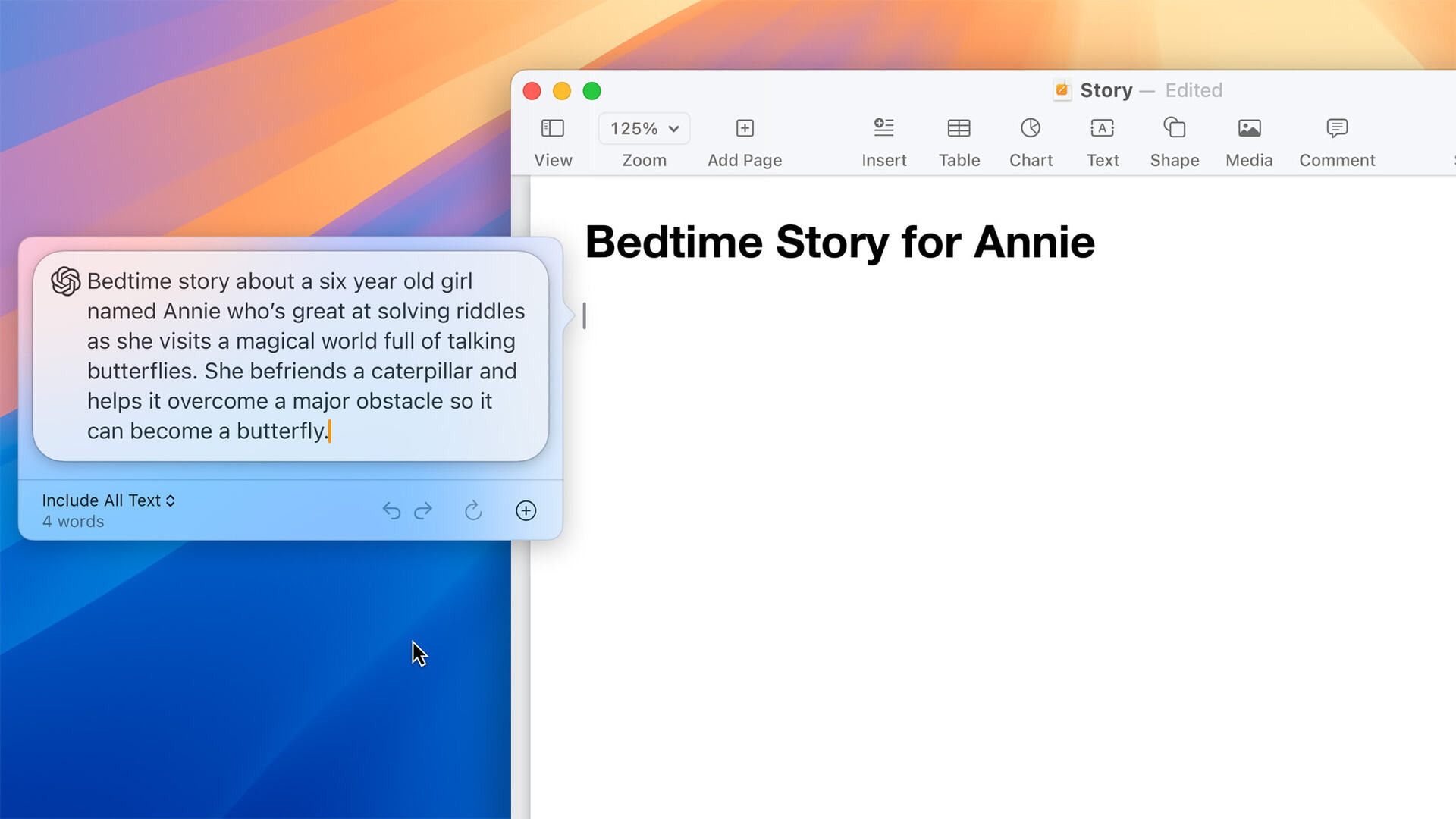 Apple Gen AI WWDC 2026 hero referencing the Apple Intelligence ChatGPT writing tools demoed at WWDC 2024