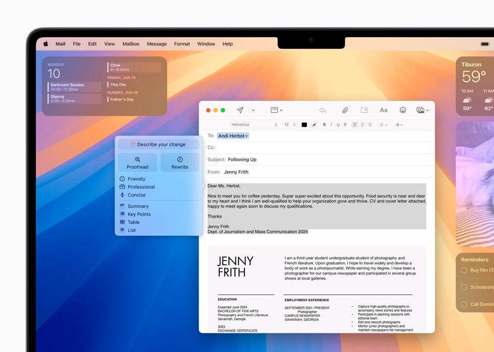Apple Intelligence delay - Writing Tools rewrite demo shows what did ship