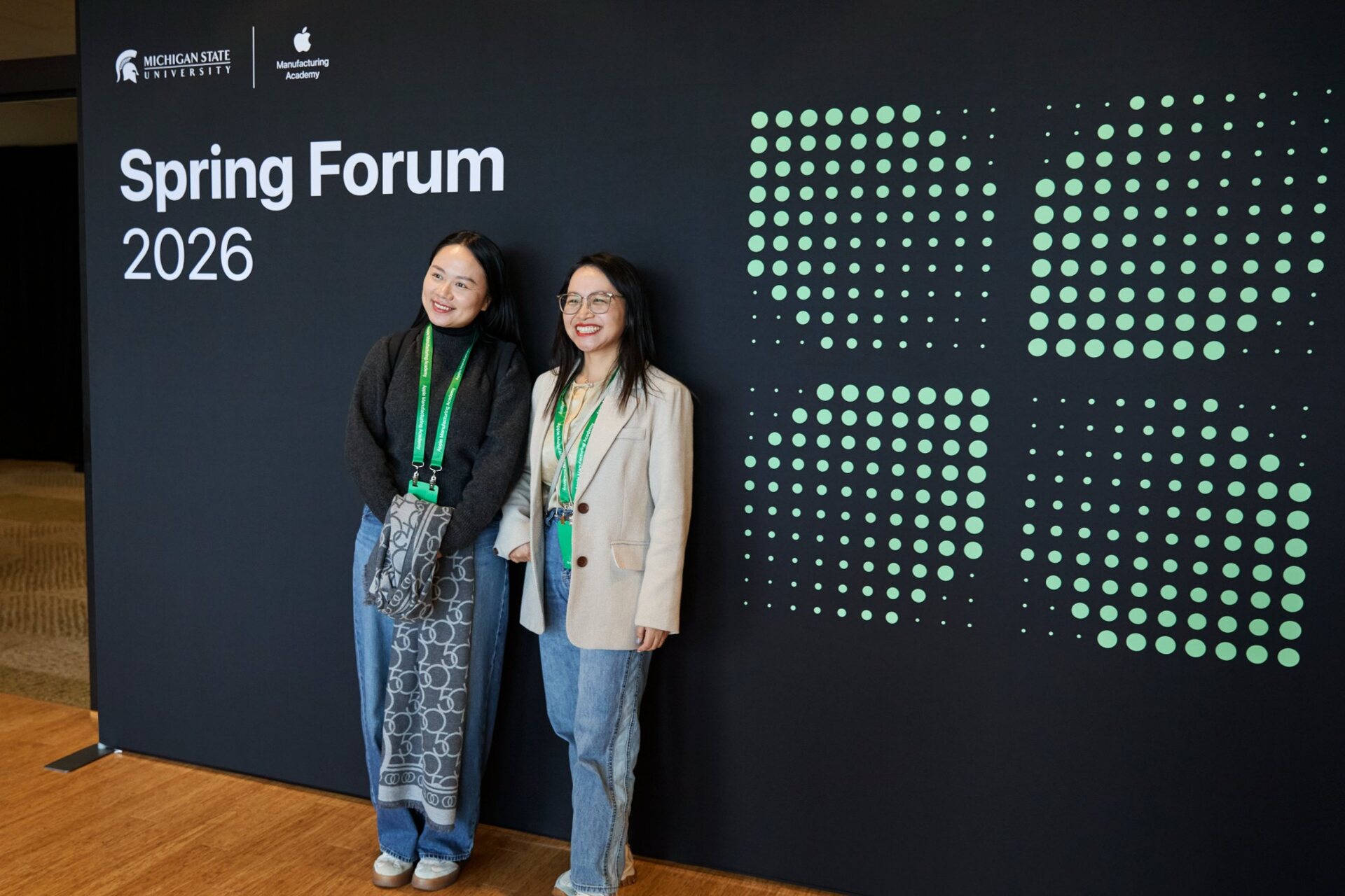 Apple Manufacturing Academy UK Spring Forum attendees