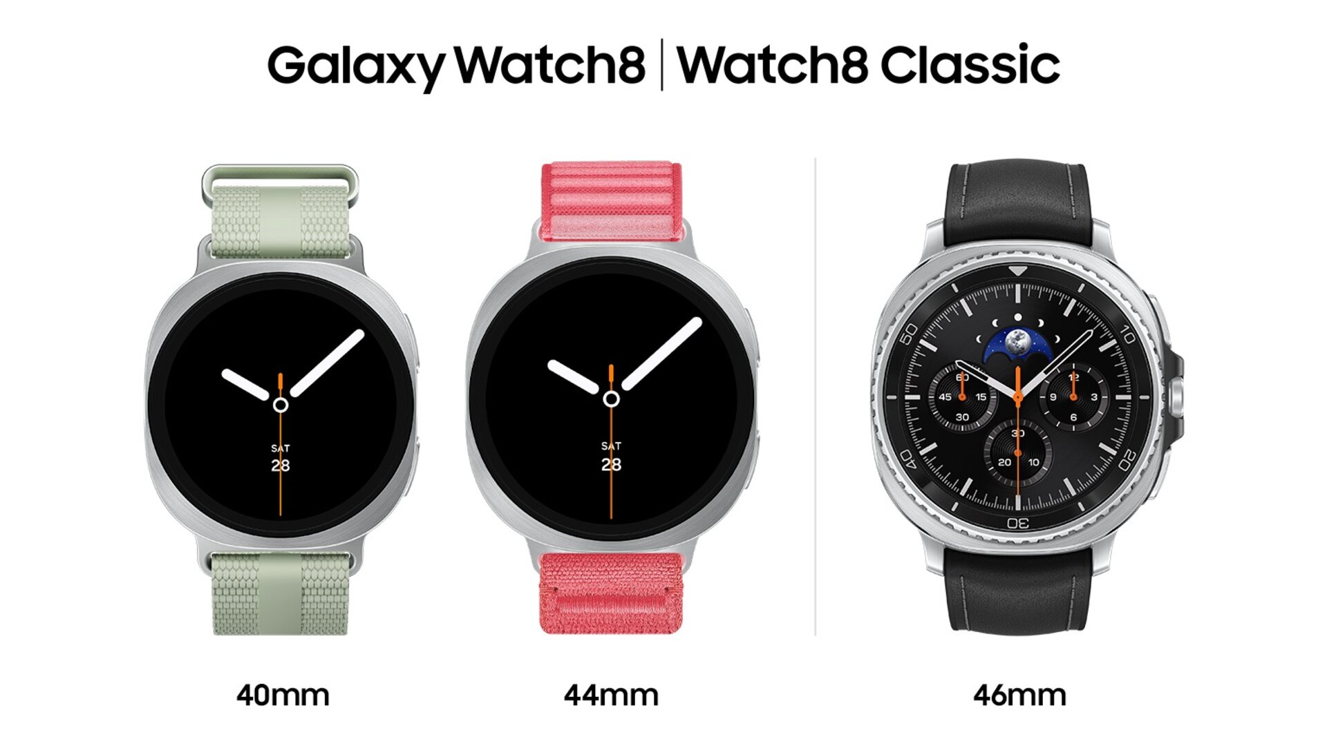 Apple Watch vs Galaxy Watch 8 UK 2026 Samsung Galaxy Watch 8 series compare image
