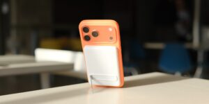 Belkin Qi2 MagSafe battery bank ships with a kickstand