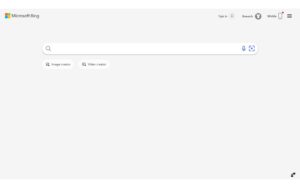 Bing featured image