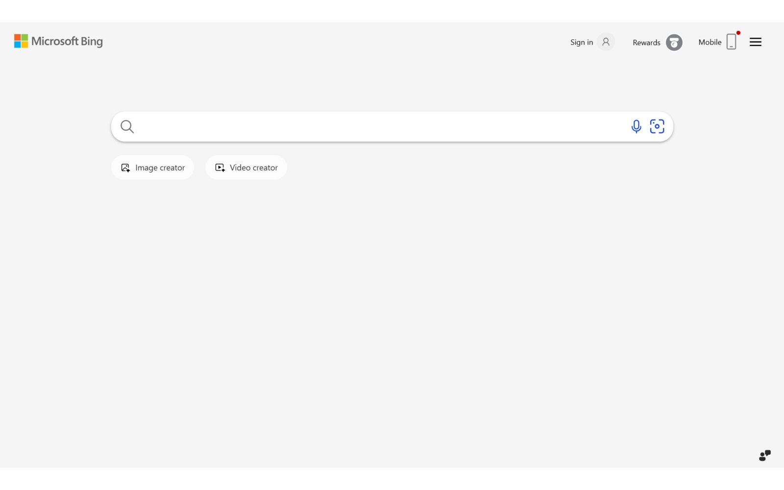 Bing featured image