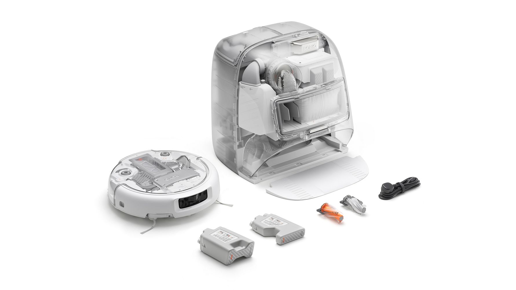 DJI Romo 2 robot vacuum cleaning home lifestyle scene