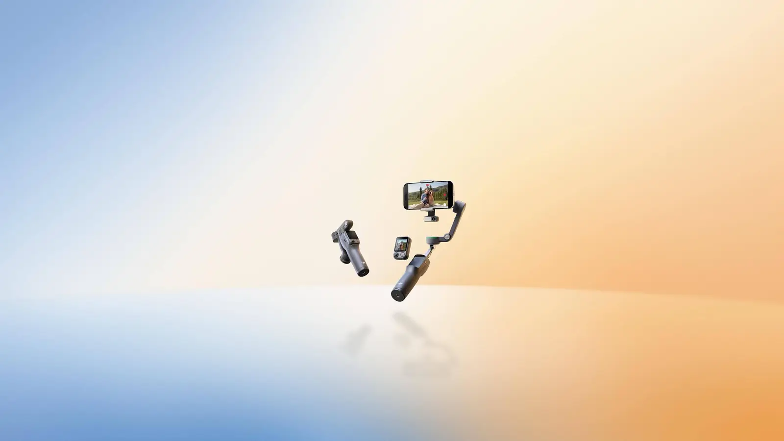 DJI Osmo handheld camera range shown at the DJI Osmo Pocket 4P Cannes launch