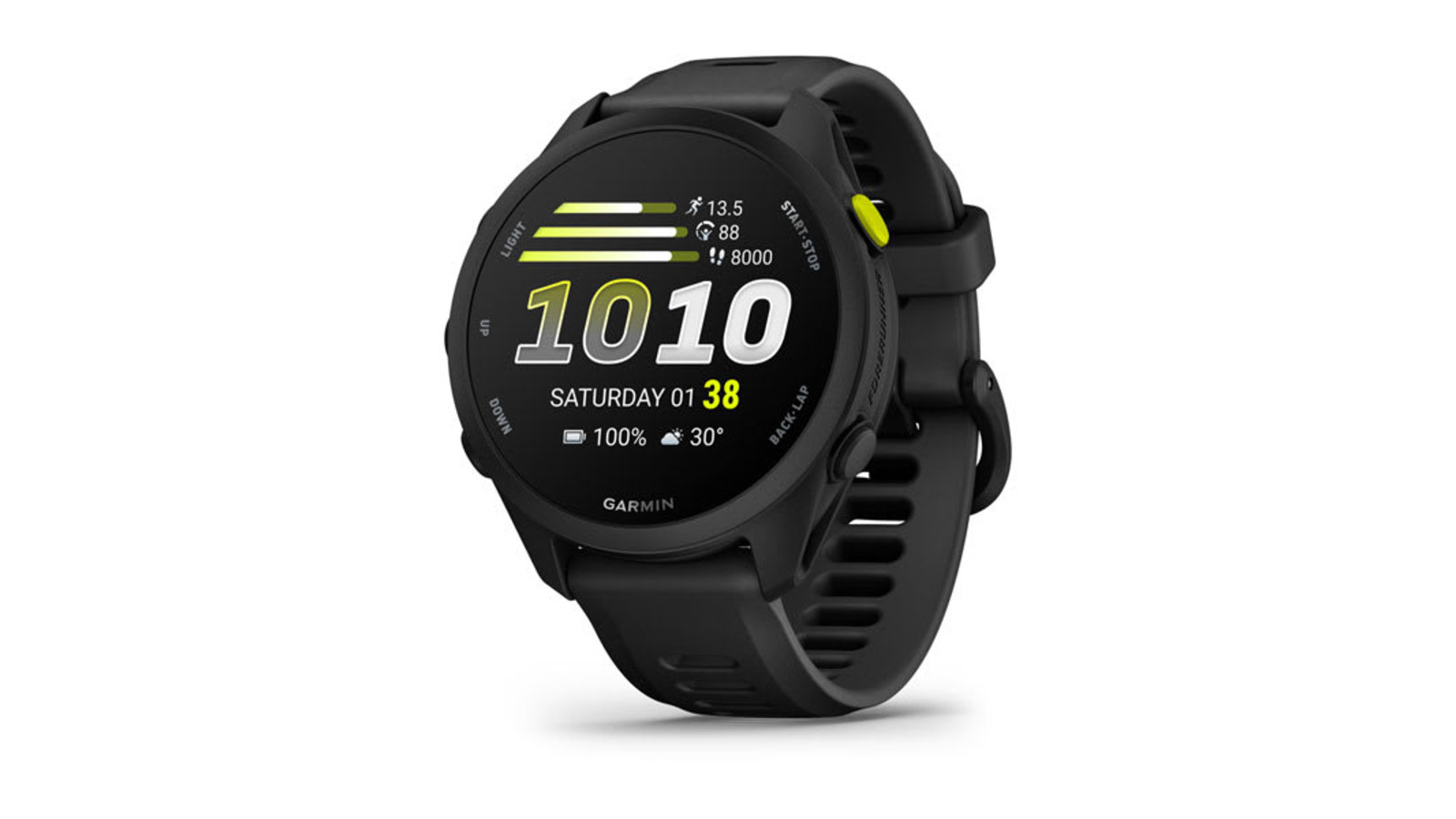 Garmin Forerunner 70 running watch in black