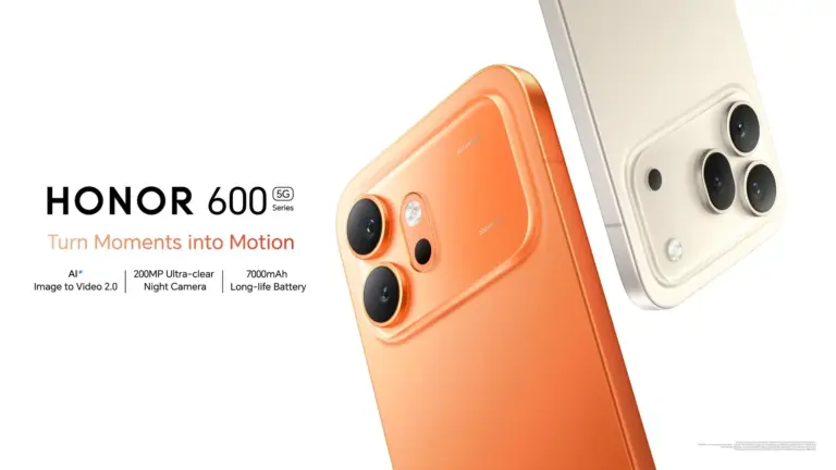 Honor 600 Pro press hero