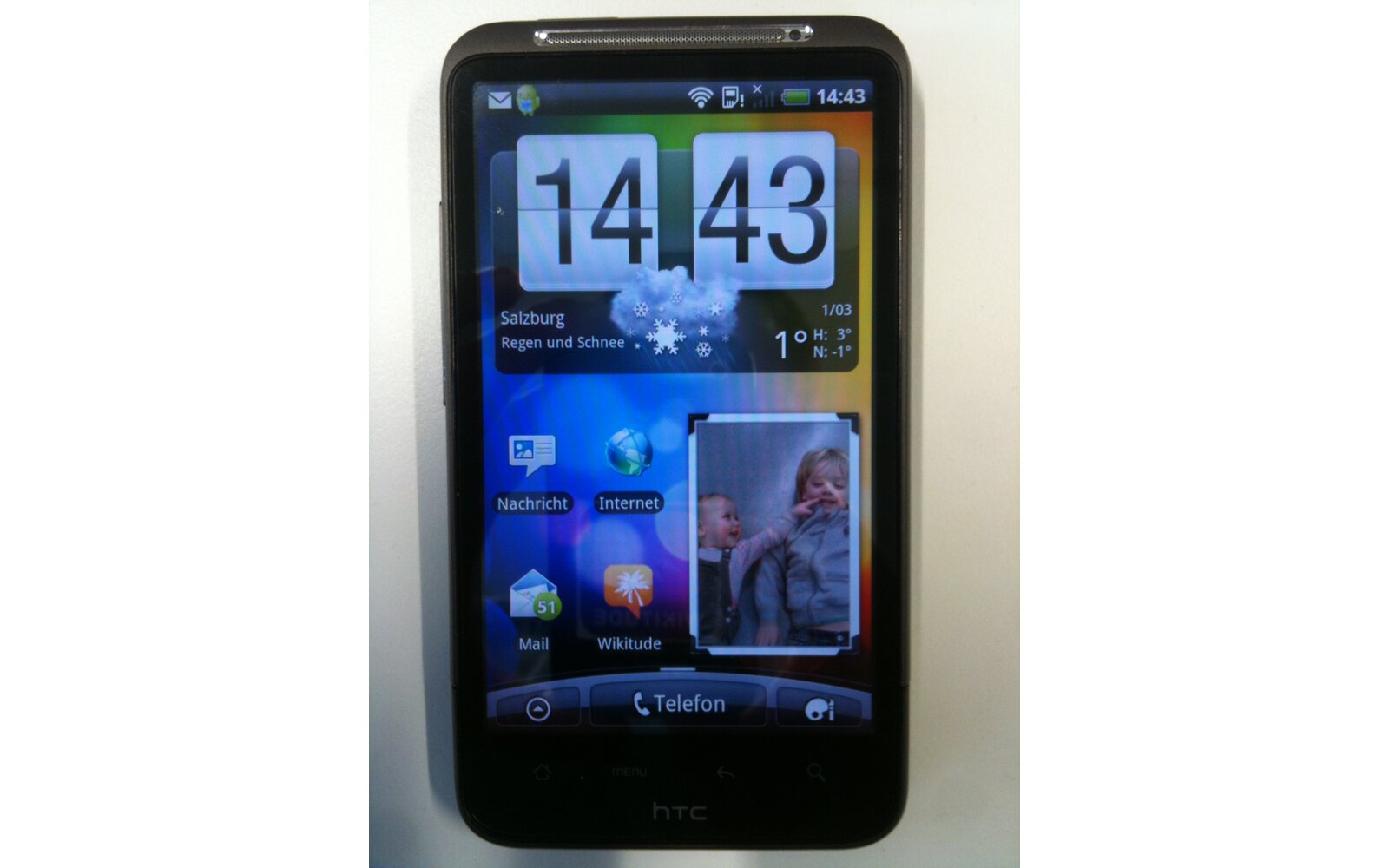 HTC Desire HD smartphone