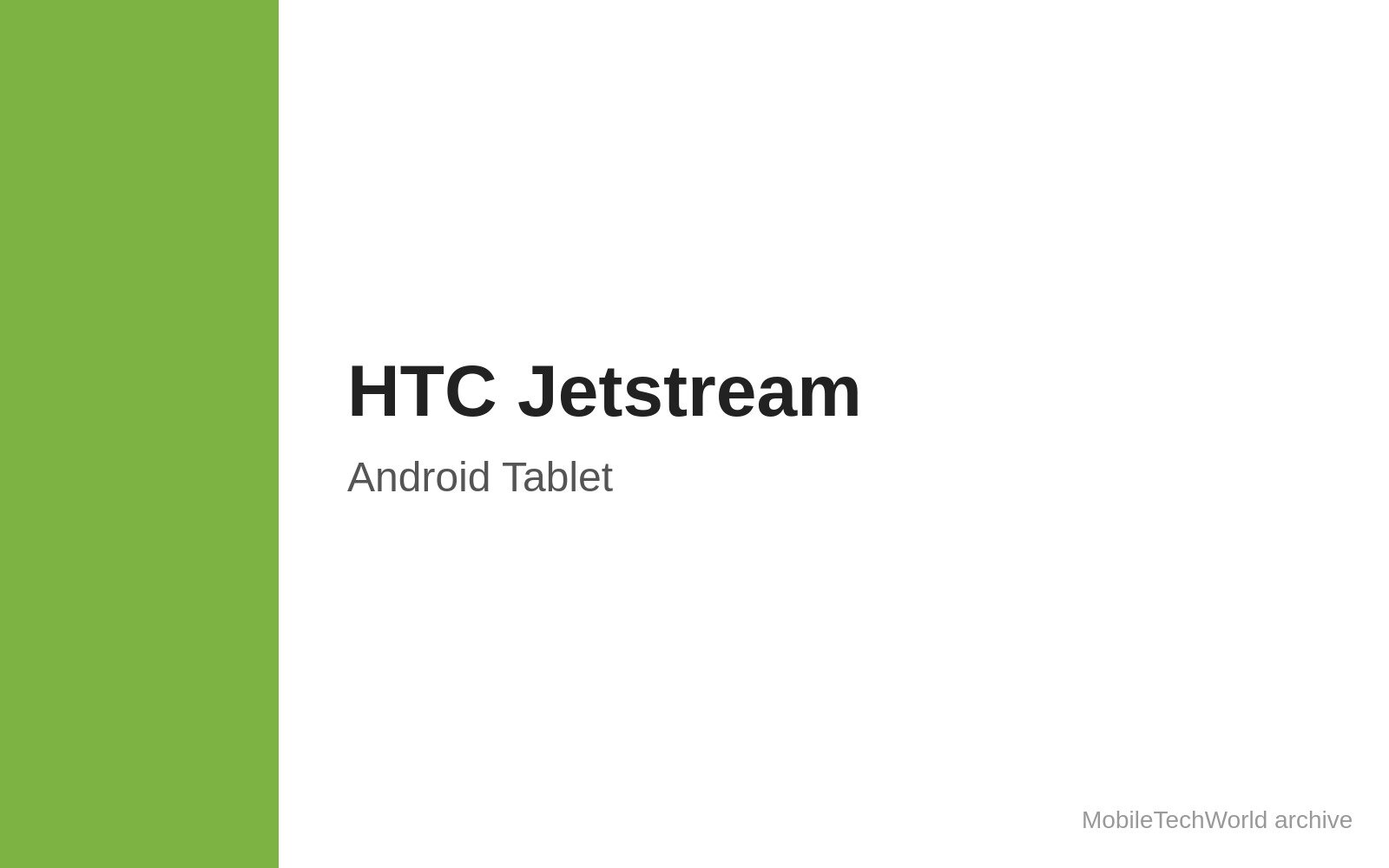 HTC Jetstream featured image